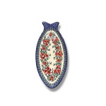 E19 Bunzlau middel groot Visbord 30x14cm 2537X Serveerschalen